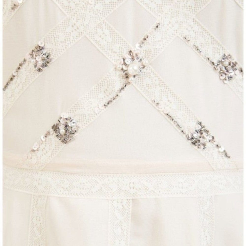 ModCloth Geode Rosewater Compelling Chemistry A-Line Dress 3X 24/26 EUC - Picture 4 of 15